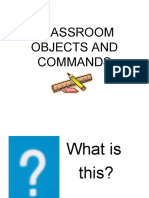 CLASSROOM OBJECTS AND COMMNADS.ppt