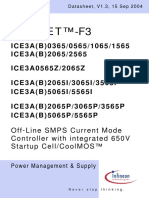 Coolset™-F3: Off-Line Smps Current Mode Controller With Integrated 650V Startup Cell/Coolmos™