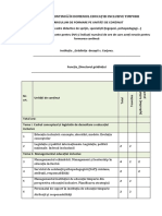 Chestionar Formare Continua