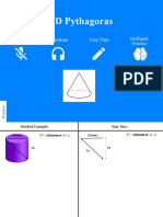 Volume With Pythagoras Intelligent Practice