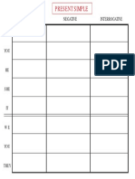 Present Simple TABLA AFF NEG INT PDF