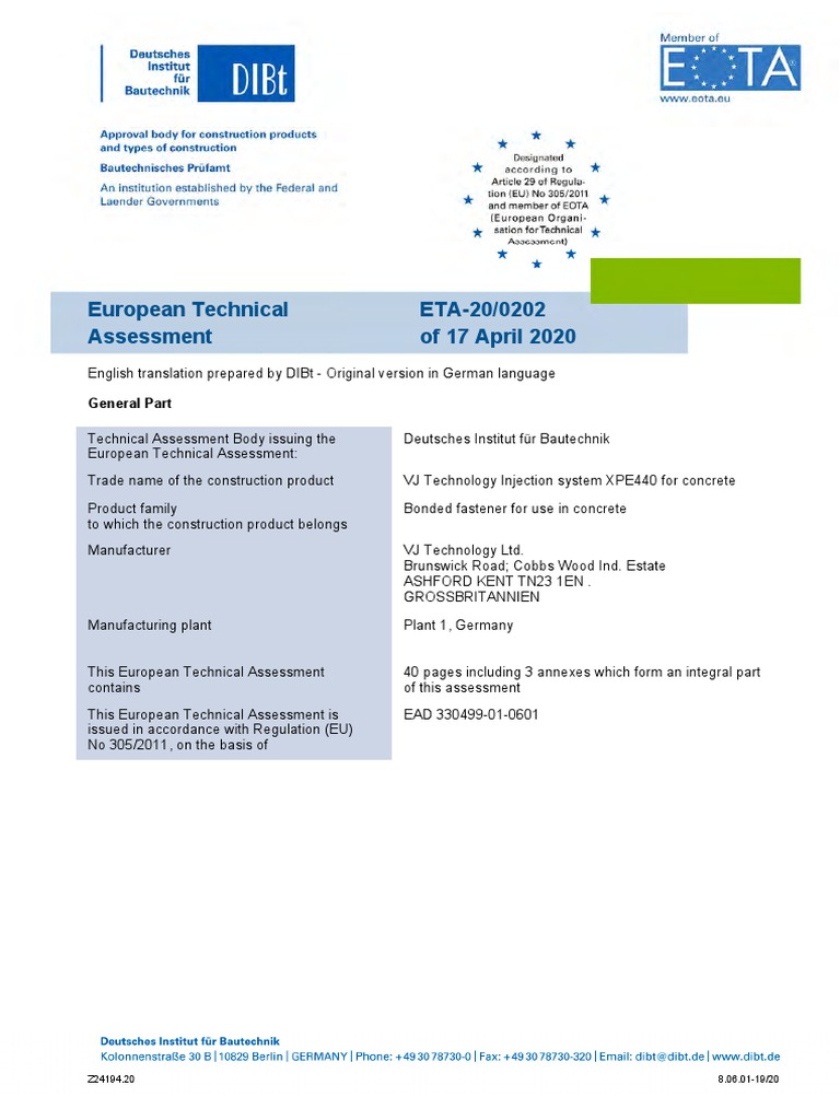 VJ Technology Injection System Assessment | PDF | Business