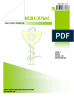 Jurnal Farmasi Udayana: Volume Iv, Nomor 2, Desember 2015
