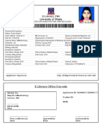 Elibrary Application Form PDF