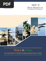 India: An Overview of Defence Manufacturing in India