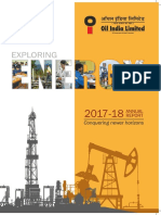 OIL India Annual Report 17 18 PDF