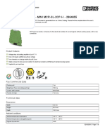 Loop-Powered Isolators - MINI MCR-SL-2CP-I-I - 2864655: Key Commercial Data