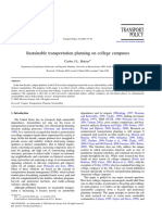 Balsas - 2003 - Sustainable Transportation Planning On College Campuses