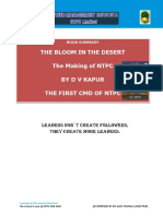 Book Summary of Bloom of Desert