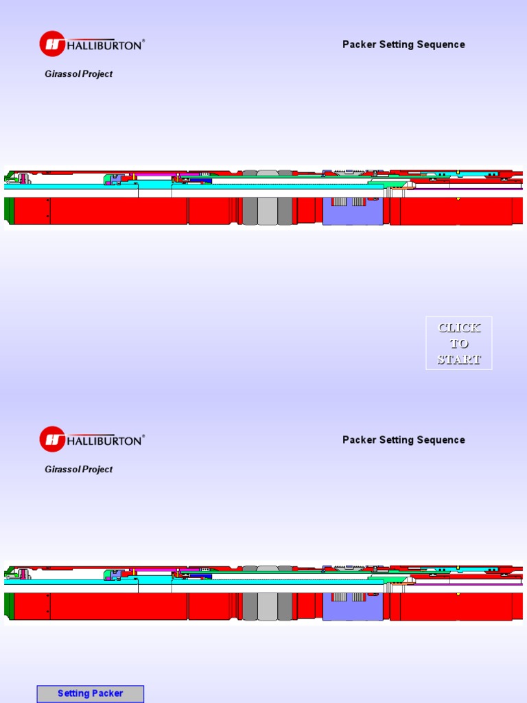 Packer Setting Procedure Overview | PDF
