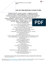 Formal Proof of The Kepler Conjecture PDF