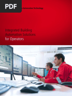 Integrated Building Automation Solutions: For Operators