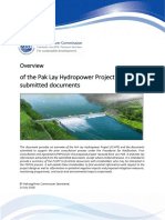 Of The Pak Lay Hydropower Project and Its Submitted Documents