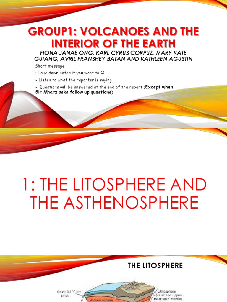 Formation of Magma in The Asthenosphere PDF Magma Structure Of