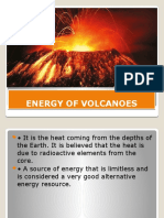 Energy of Volcanoes