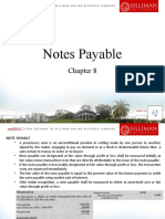 Notes Payable Chapter Summary