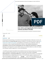 Bombas, Prostitutas y Amor Entre Corresponsales de La Guerra Civil - Hemingway y Cía Vuelven Al Hotel Florida