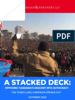 A Stacked Deck: Opposing Tanzania’s Descent into Autocracy
