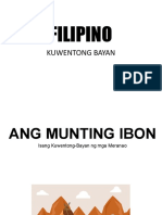 1 - Ang Munting Ibon