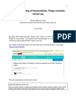 COVID Censorship at ResearchGate-D Rancourt PDF