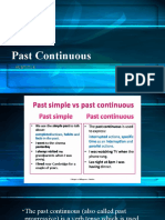 Past Continuous Tense Guide - Form, Uses & Examples in 40 Characters