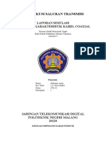 13 - Hillyatul Aulia - JTD 2C - Laporan Simulasi Kabel Koakksial