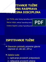 Ispitivanje Tuzbe