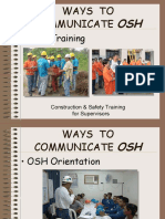 OSH Training: Ways To Communicate