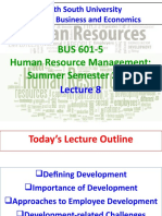 BUS 601-5 HRM Lecture 8 NSU Final