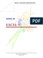 Manual Excel 97