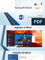 Microsoft Word GRADO 3