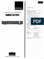 Hfe Sansui Au-D101 Service en PDF