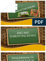 Kahulugan NG Kuwentong Bayan