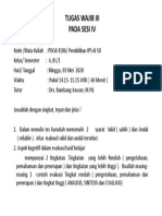 TUGAS WAJIB III, Sesi IV PDGK 4106, Pendidikan IPS Di SD