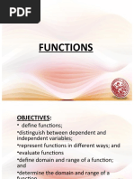 Lesson 1 - Functions, Function Notation, Domain & Range