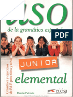 Uso Junior de La Gramática Española PDF