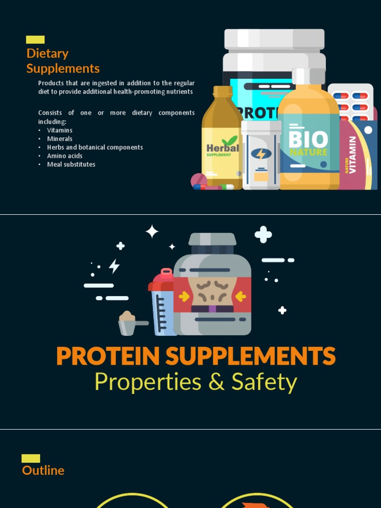 Protein Supplements: Benefits & Safety | PDF | Dietary Supplements ...