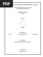 Technological Institute of The Philippines - Manila: Structural Theory CE 315