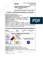 HOJA SEGURIDAD Body PI MSDS I-31-109