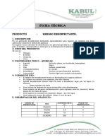 Ficha Tecnica Kresso Desinfectante PDF