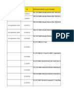 Check List Aprobación Procedimientos Pte Aranda Semana 40