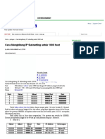 Cara Menghitung IP Subnetting Untuk 1000 Host Update Area