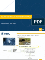 Delitos contra recursos naturales: agua, suelo y aire