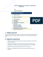 Formulación Proyecto Empresa IGECA