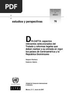 aspectos relevantes de DR- CAFTA