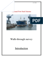Walk-Through Survey: Arsenal Port Said Marine