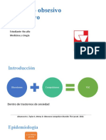 Trastorno Obsesivo Compulsivo: Karyna Reyes Caicedo Estudiante 4to Año Medicina y Cirugía