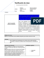 Planificación de Clase: (Documento Generado El 28-09-2020)