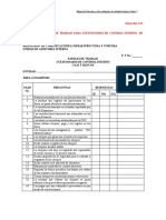 2007 - Manual de Funciones y Procedimientos de Auditoría Interna -Modelos de Papeles de Trabajo