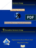 Executive Services Group: Achieving Excellence
